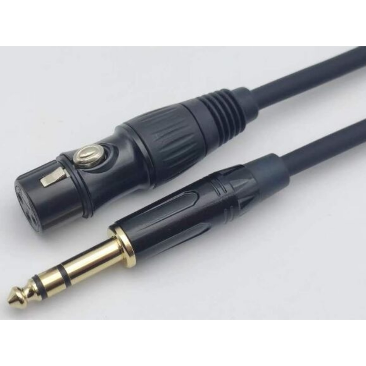 Мікрофонний кабель 4all Audio XLR (F)–6.35 TRS Stereo, 2 м, безкиснева мідь