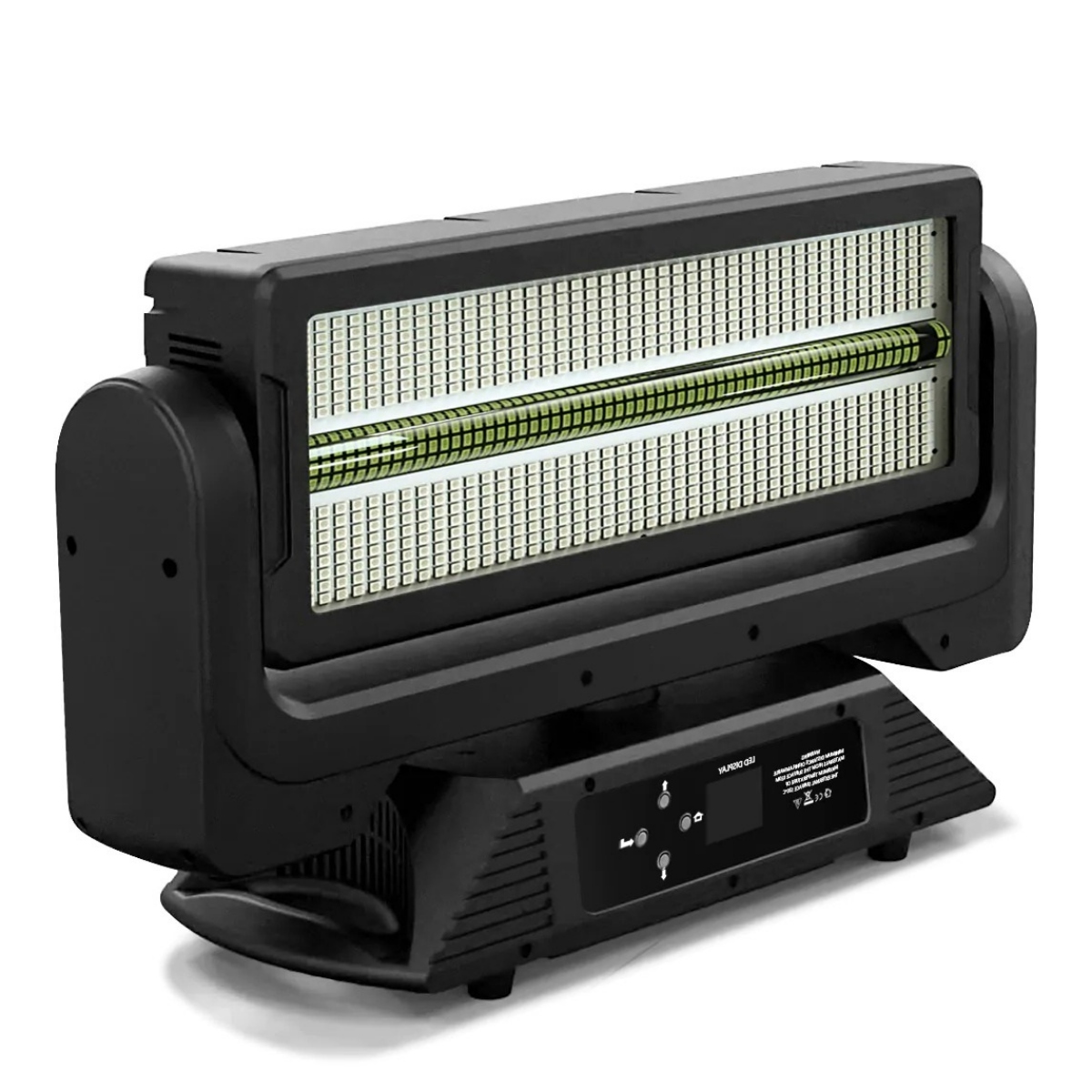 Світлодіодний стробоскоп Pro Lux Moving Strobe Head, 960×0.5Вт RGB + 300×1Вт White, Pan 540° Tilt 270°