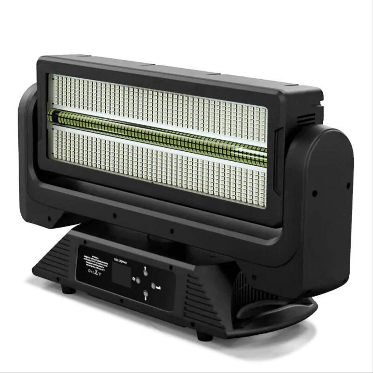 Світлодіодний стробоскоп Pro Lux Moving Strobe Head, 960×0.5Вт RGB + 300×1Вт White, Pan 540° Tilt 270°