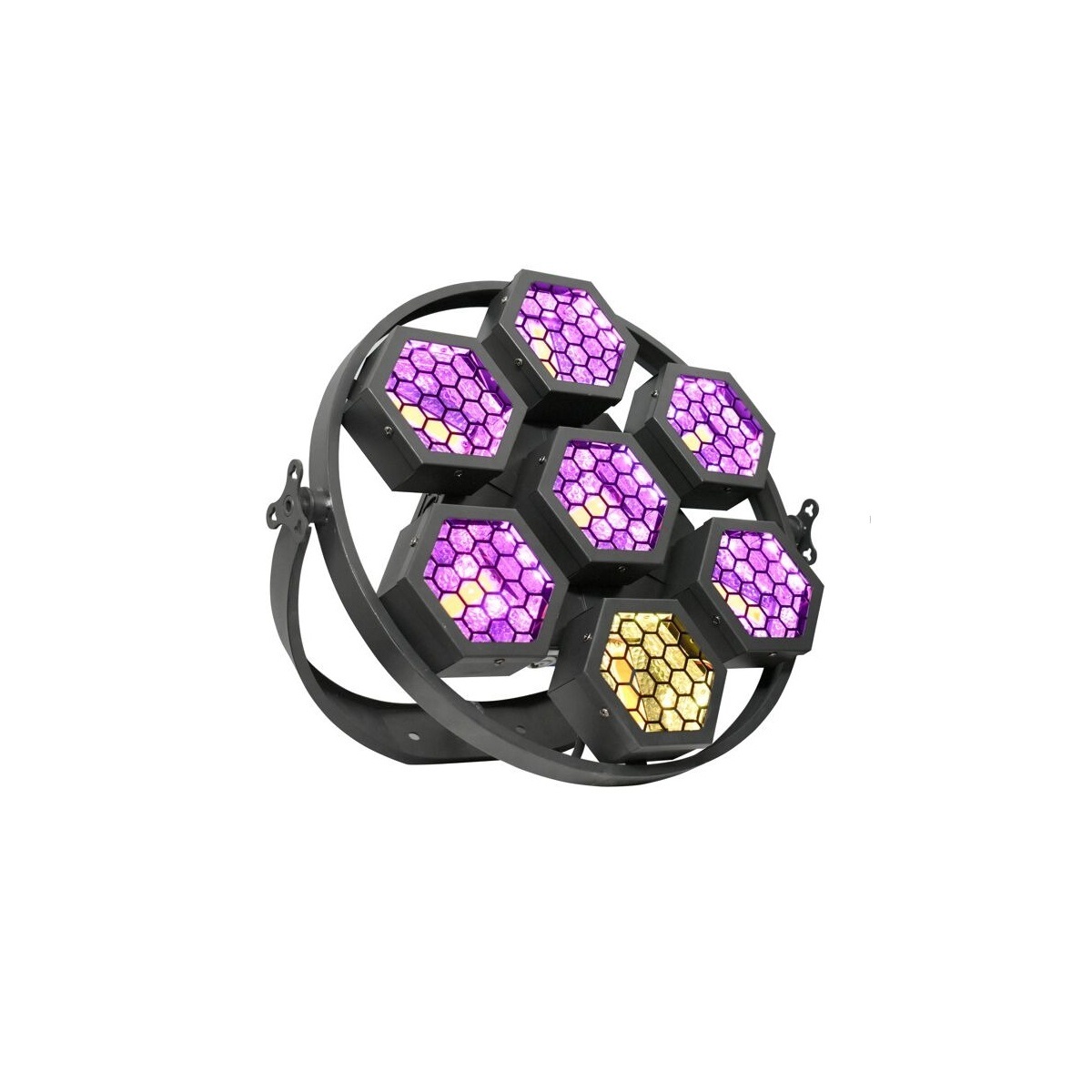 Поворотний прожектор Free Color Mini 7 Hexa 7x10W RGBWA+UV DMX