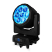 Поворотний LED прожектор Pro Lux LED 760 X, 7×60Вт RGBW, WASH