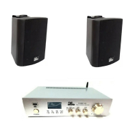 Комплект трансляционной акустики 4all Audio CELL 610 + PAMP-60-BT, 4×6.5", 100В, 50Вт, Bluetooth