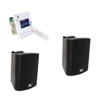 Акустический комплект 4all Audio SET 1xA5 + 2xWALL 420 Black, 4 колонки, усилитель 50W