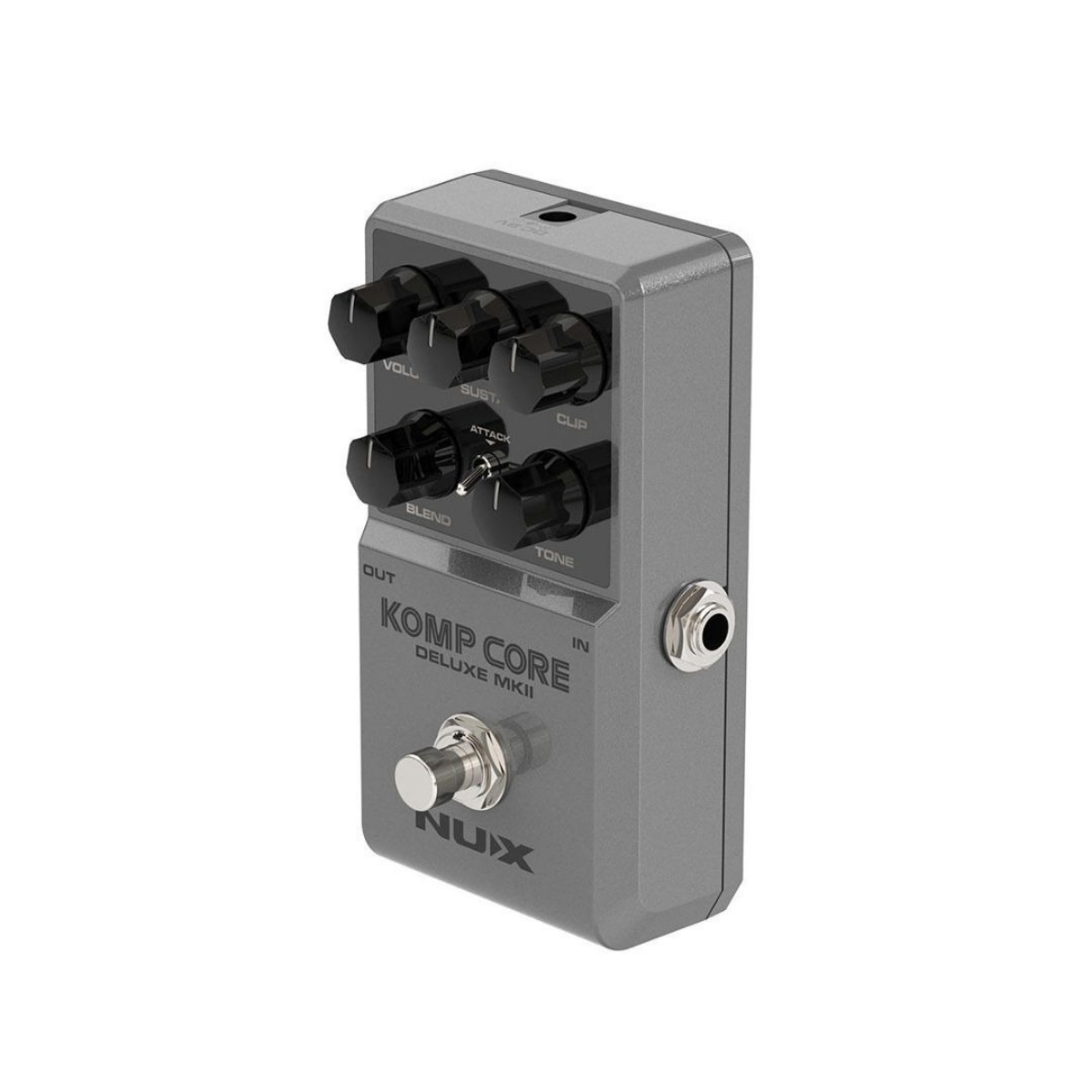 Педаль компрессор NUX Komp Core Deluxe MKII, 5 регуляторов, 9V DC