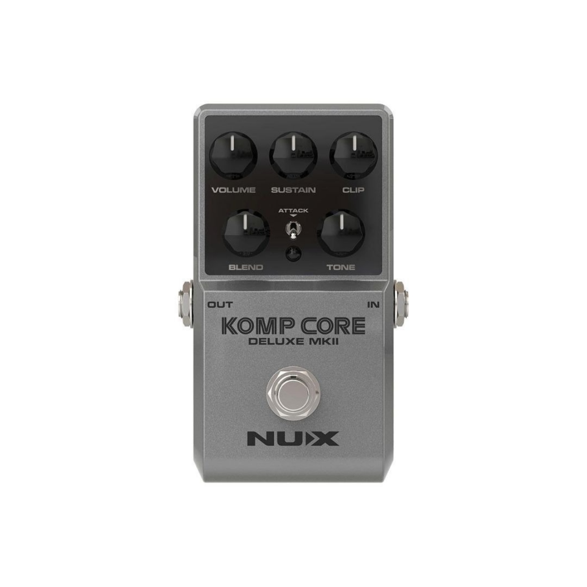 Педаль компрессор NUX Komp Core Deluxe MKII, 5 регуляторов, 9V DC