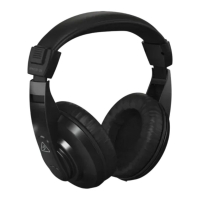 Студійні навушники Behringer HPM1100-BK, 40 мм, 20 Гц–20 кГц