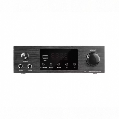 Стереопідсилювач DV audio AV-260, 2×60W, USB/BT/FM