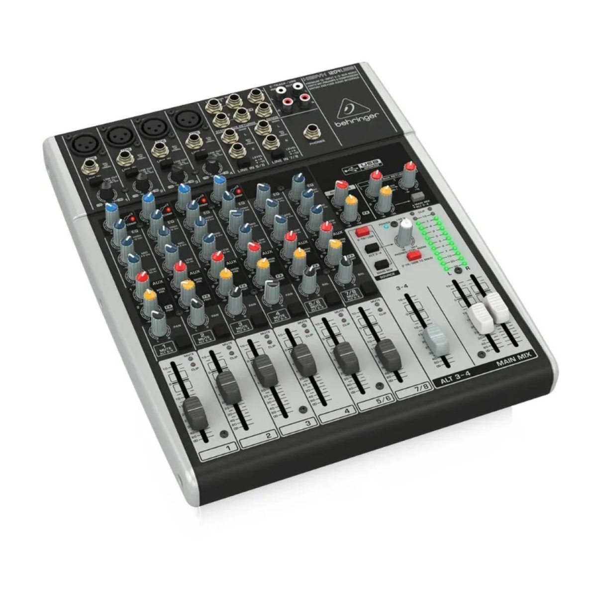 Аналоговий мікшер Behringer XENYX 1204USB