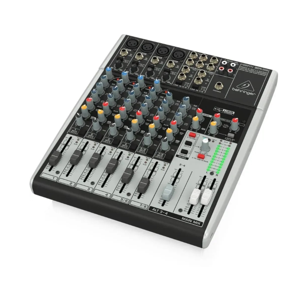 Аналоговий мікшер Behringer XENYX 1204USB