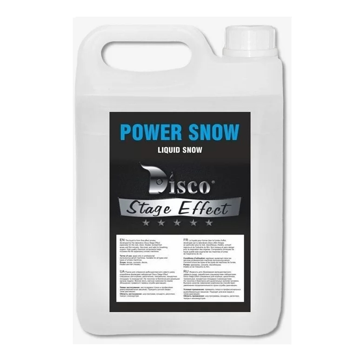 Рідина для снігу Disco Effect D-PS Power Snow, 5 л
