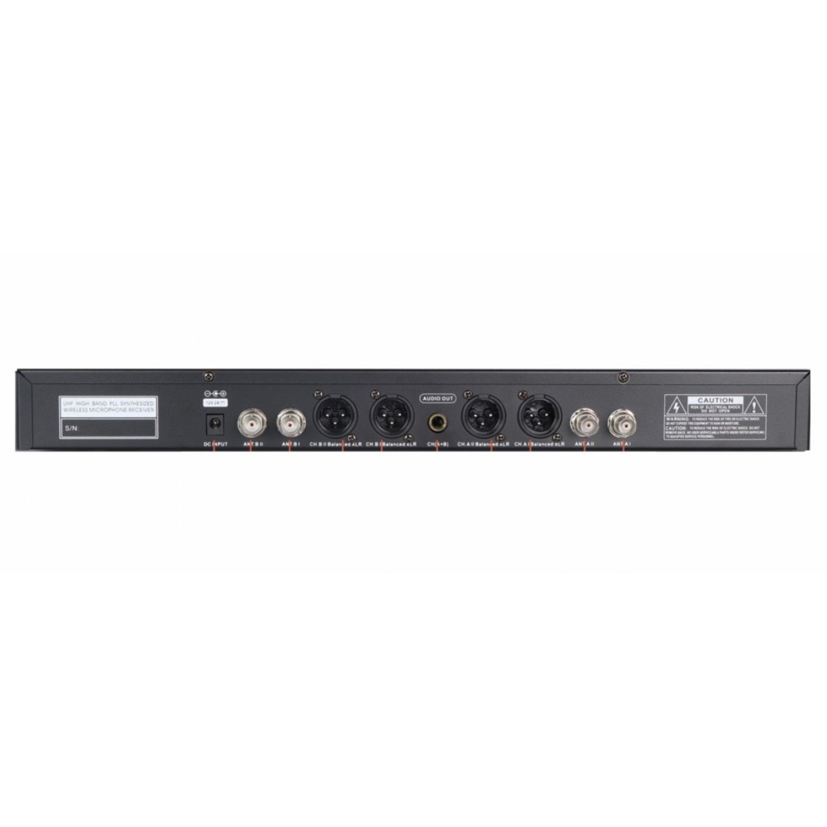 Бездротова радіосистема DV Audio MGX-444H з ручними мікрофонами, 4×4, UHF
