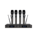 Бездротова радіосистема DV Audio MGX-444H з ручними мікрофонами, 4×4, UHF