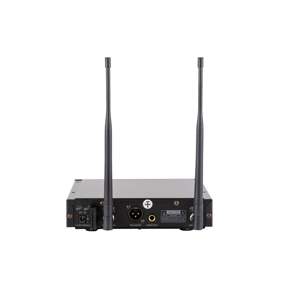 Бездротова радіосистема DV Audio WMS-12T, UHF 537.5–552.375 МГц, 100 каналів, гарнітура
