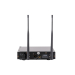 Бездротова радіосистема DV Audio WMS-12T, UHF 537.5–552.375 МГц, 100 каналів, мікрофон петличний