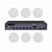 Звуковой комплект DV Audio DMA1206CMG5W для помещения до 180 м², белый