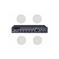 Звуковой комплект DV Audio DMA1204CMG6W для помещения до 120 м²