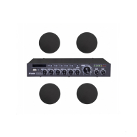 Звуковой комплект DV Audio DMA1204CMG6B для помещения до 120 м²
