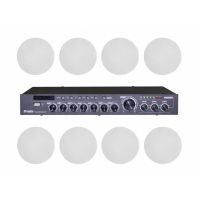 Комплект звуку DV audio DMA2408CMG6W, 240 Вт, 8×CMG-6.2W, до 240 м²