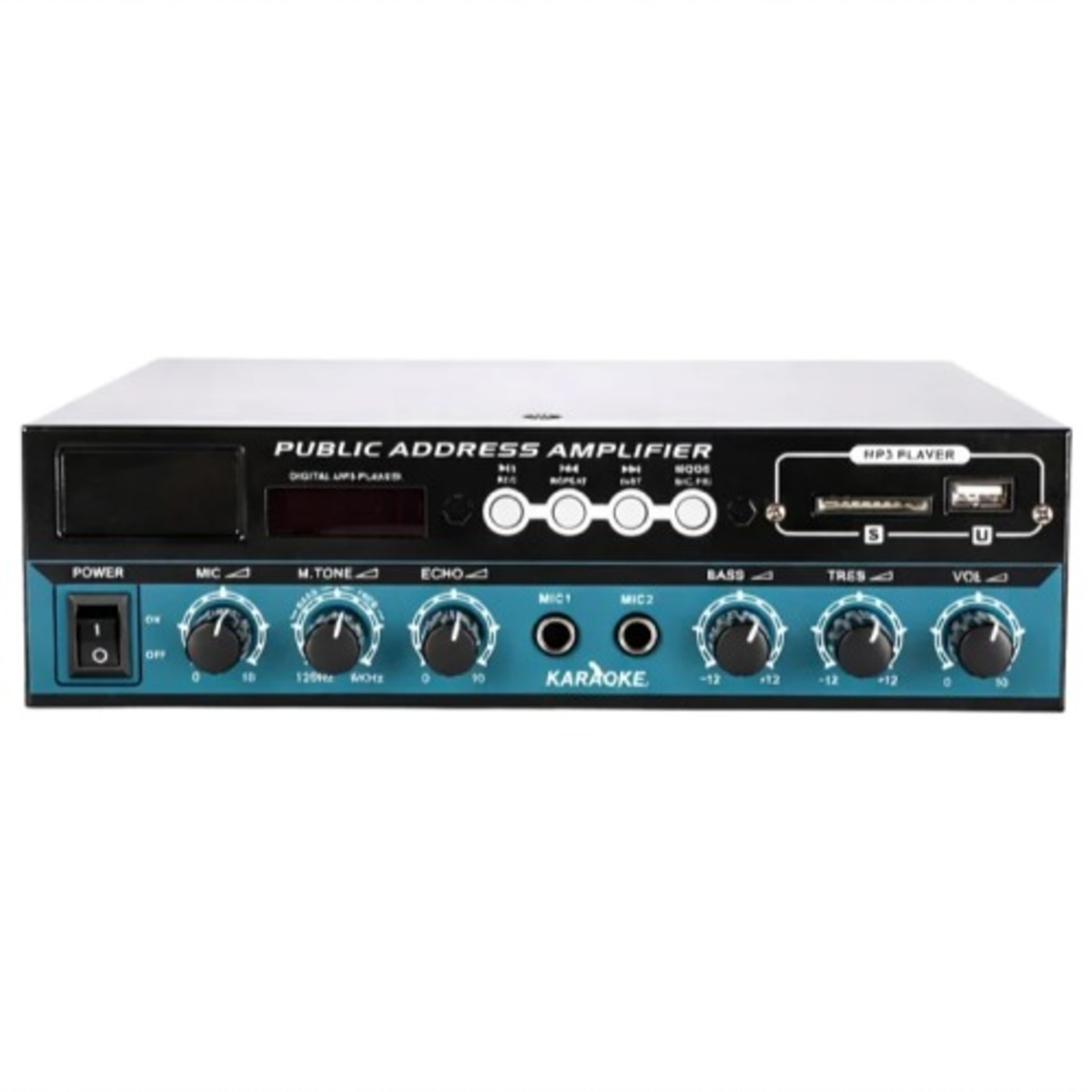 Усилитель ProRecAudio FS-206 60 Вт, 100В, 4-16 Ом, USB/SD, Bluetooth, черный