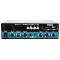 Підсилювач ProRecAudio FS-206 60 Вт, 100В, 4-16 Ом, USB/SD, Bluetooth, чорний