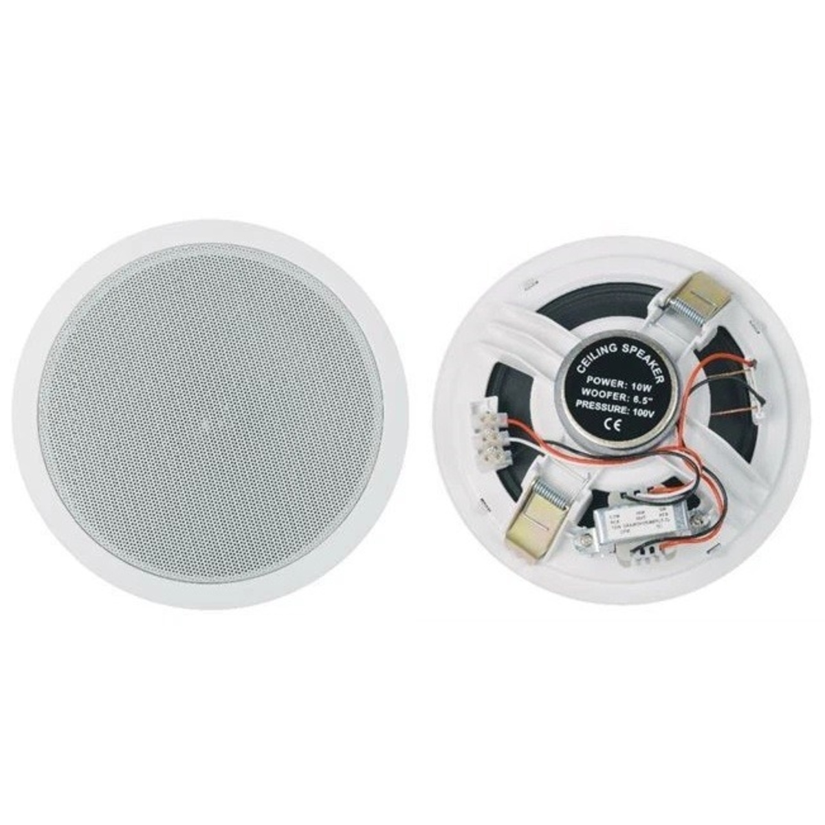 Стельовий динамік L-Frank Audio HSR109-6T 6.5", 10 Вт, 100В, білий