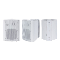 Акустическая система L-Frank Audio HYB106-5TW 5.25", 20-30 Вт, 100 В, белый
