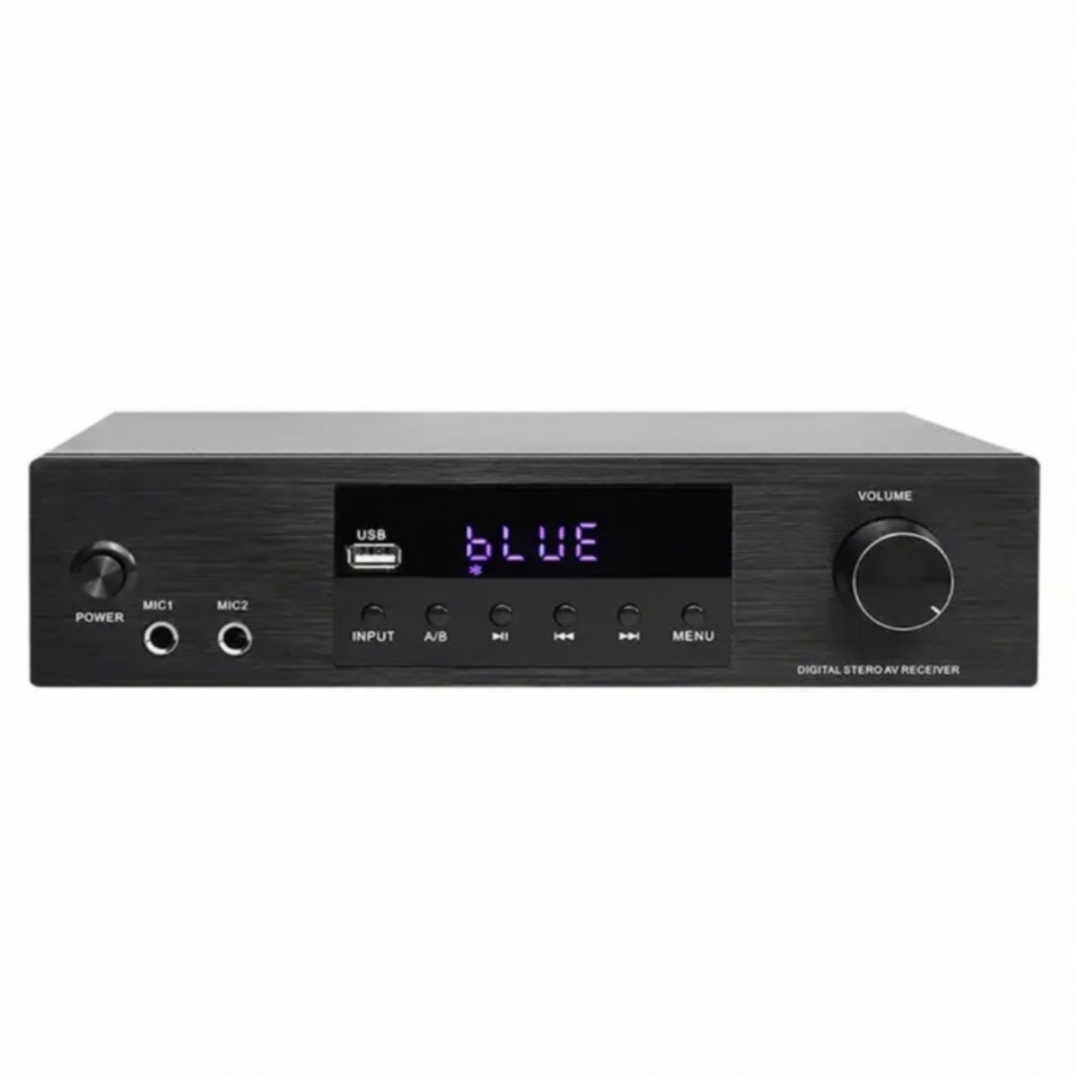 Стерео підсилювач DV Audio KTV-200, 4×50Вт, BT, USB, FM