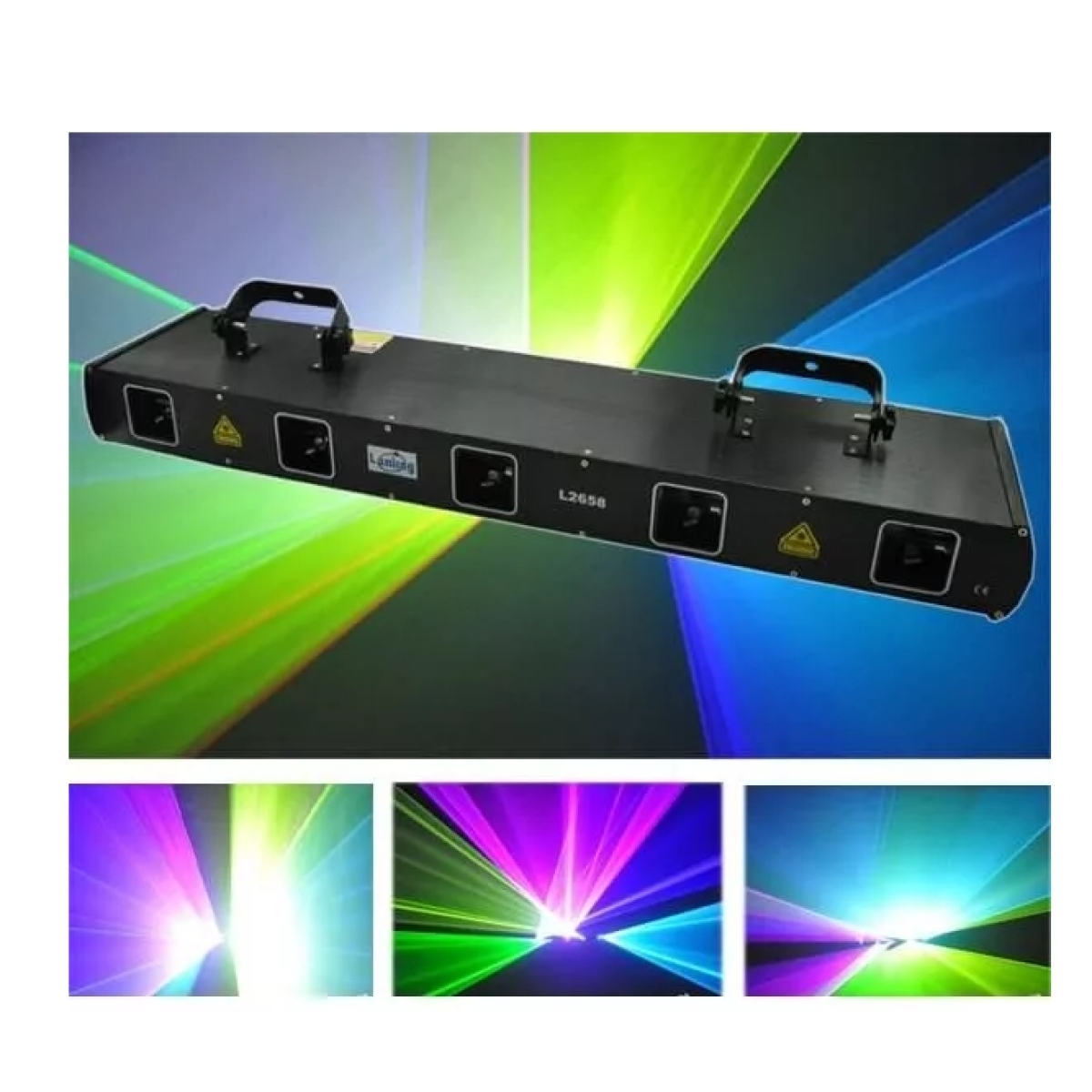 Лазер LanLing L2500RGBP Four Lens Laser Light