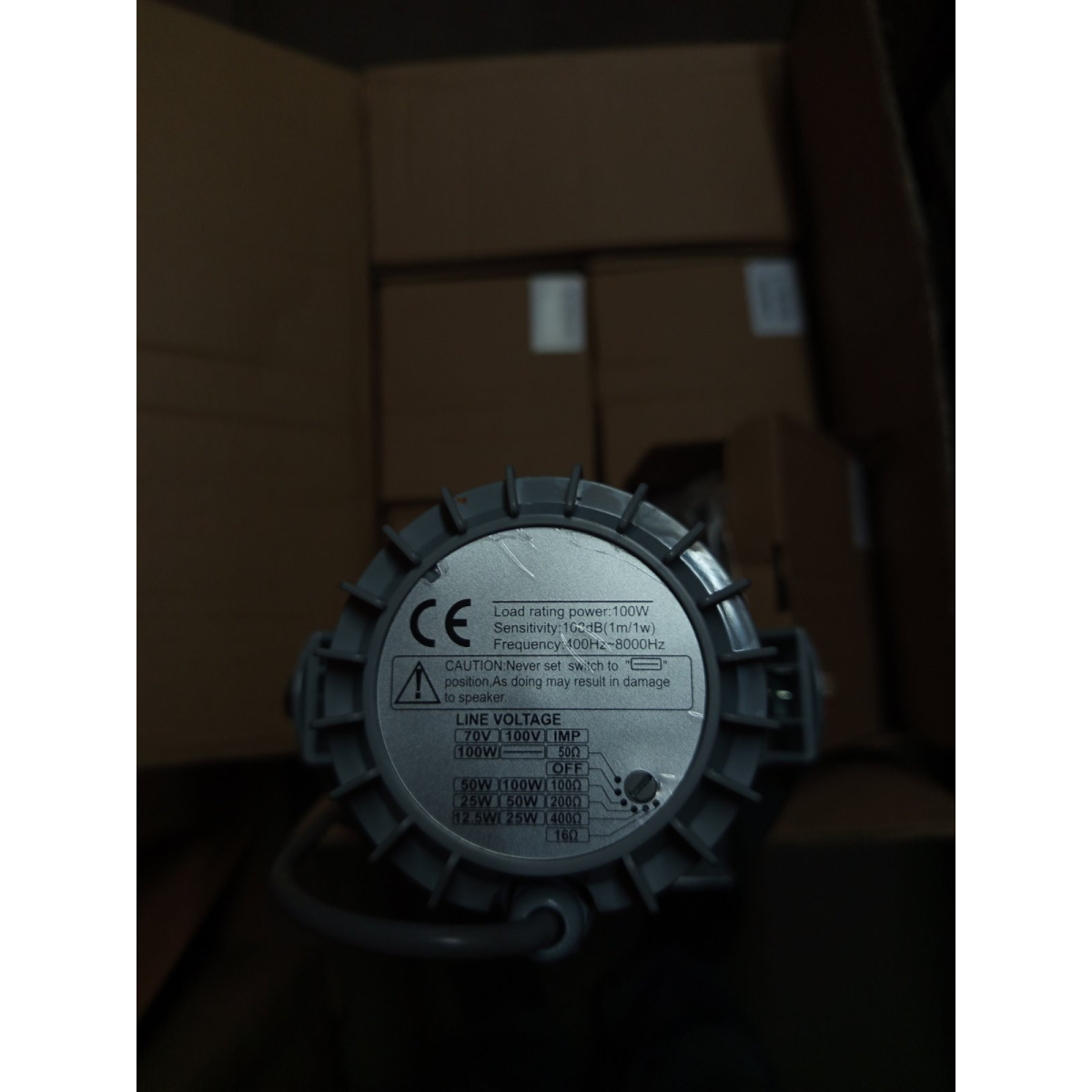 Рупорний гучномовець LFA 100 вт IP 66 100v