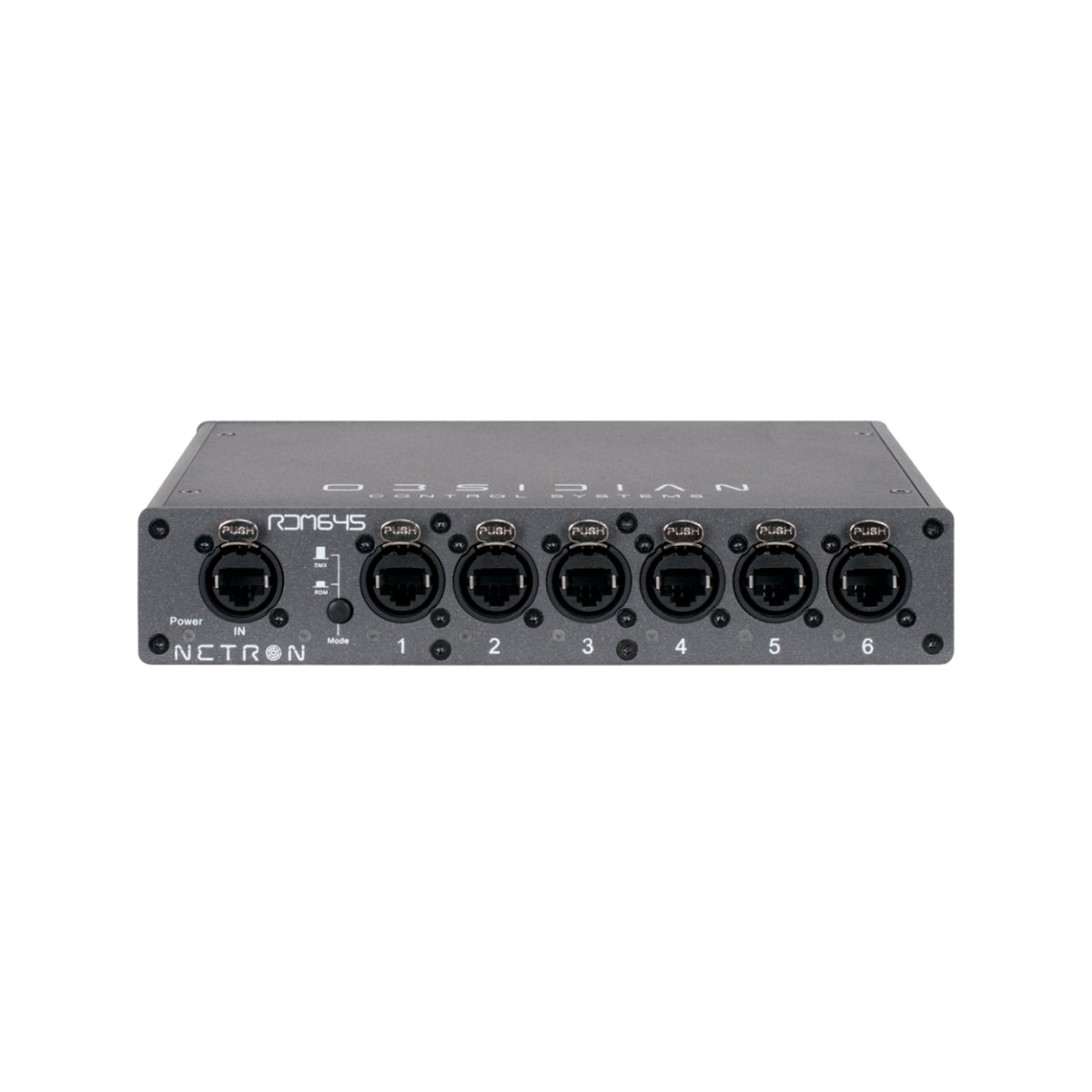 Ethernet-спліттер з підтримкою Artnet Obsidian Netron RDM645