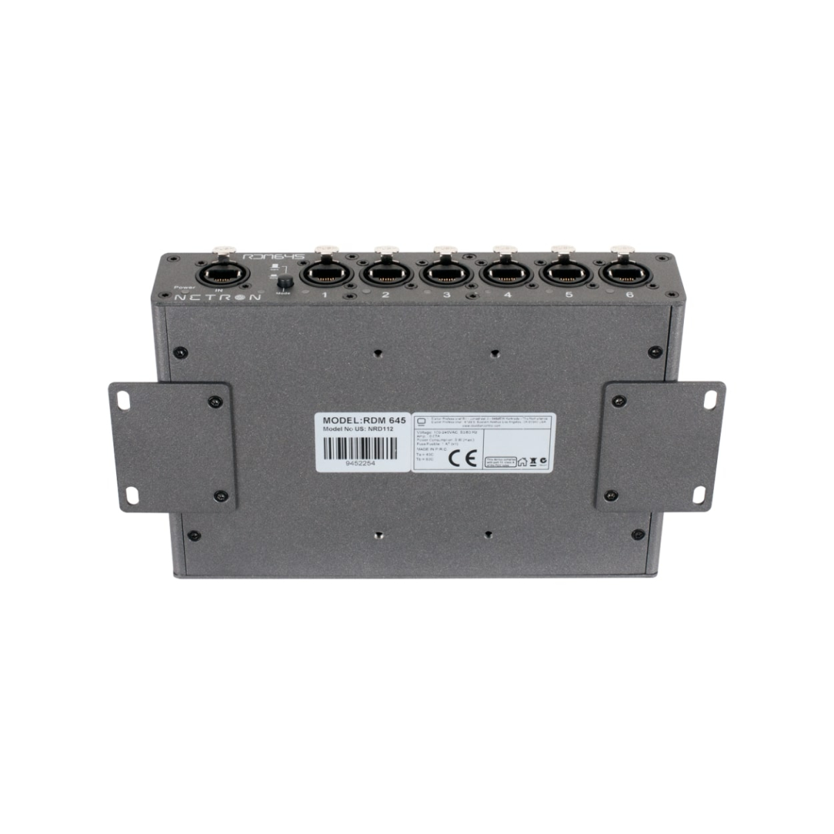 Ethernet-спліттер з підтримкою Artnet Obsidian Netron RDM645
