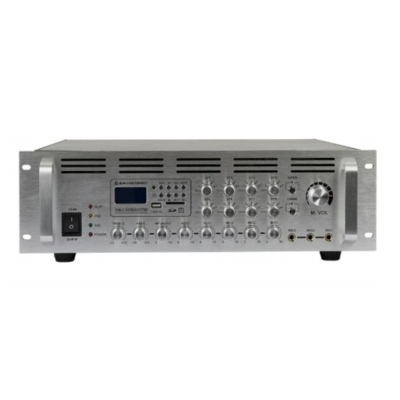 Комбинированный усилитель ProRecAudio PA-1200D, 1200 Вт, USB/SD, 1.3U, черный