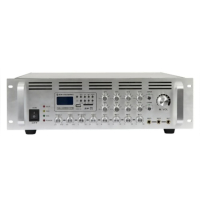 Комбинированный усилитель ProRecAudio PA-1500D, 1500 Вт, USB/SD, 1.3U, черный