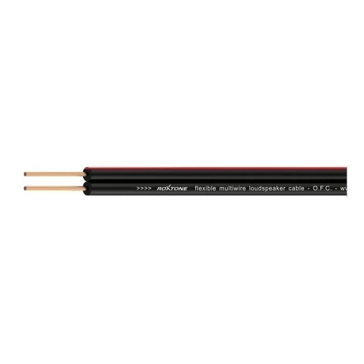 Аудіо кабель Roxtone SC008B, 2х1.5 кв. мм, вн. діаметр 3.5x7 мм, 100 м