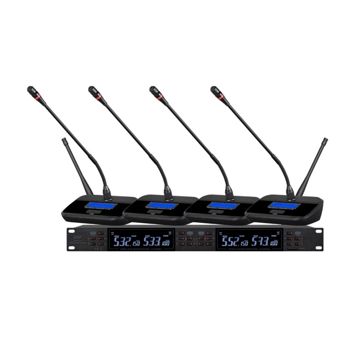 Беспроводная конференционная микрофонная система Emiter-S TA-3807C, UHF