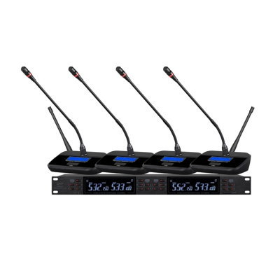 Бездротова конференційна мікрофонна система Emiter-S TA-3807C, UHF