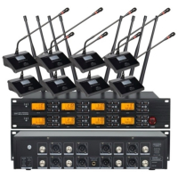 Беспроводная конференционная микрофонная система Emiter-S TA-7803C, UHF