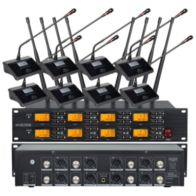 Бездротова конференційна мікрофонна система Emiter-S TA-7803C, UHF