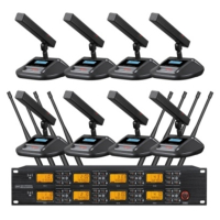 Беспроводная конференционная микрофонная система Emiter-S TA-7803CT, UHF