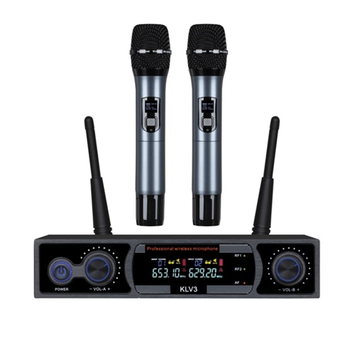 Беспроводная микрофонная система Emiter-S TA-A02 с ручными микрофонами, UHF