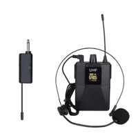 Беспроводная микрофонная система Emiter-S TA-U01H с наголовным микрофоном, UHF