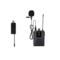 Беспроводная микрофонная система Emiter-S TA-U06P USB с петличным микрофоном, UHF