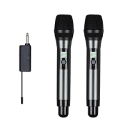 Беспроводная микрофонная система Emiter-S TA-U09 с ручными микрофонами, UHF