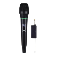 Беспроводная микрофонная система Emiter-S TA-U11 с ручным микрофоном, UHF
