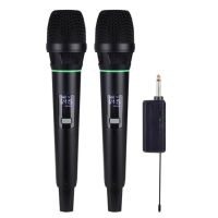 Беспроводная микрофонная система Emiter-S TA-U12 с ручными микрофонами, UHF