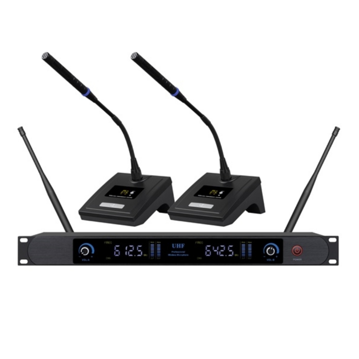 Беспроводная конференционная микрофонная система Emiter-S TA-U38CT, UHF