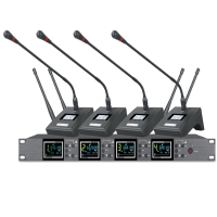 Беспроводная конференционная микрофонная система Emiter-S TA-U602C, UHF