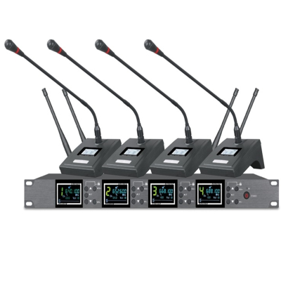 Бездротова конференційна мікрофонна система Emiter-S TA-U602C, UHF