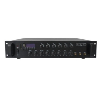 Усилитель Top Sound TPA-350 350 Вт, 70/100 В, 4-16 Ом, USB, 6 зон, черный