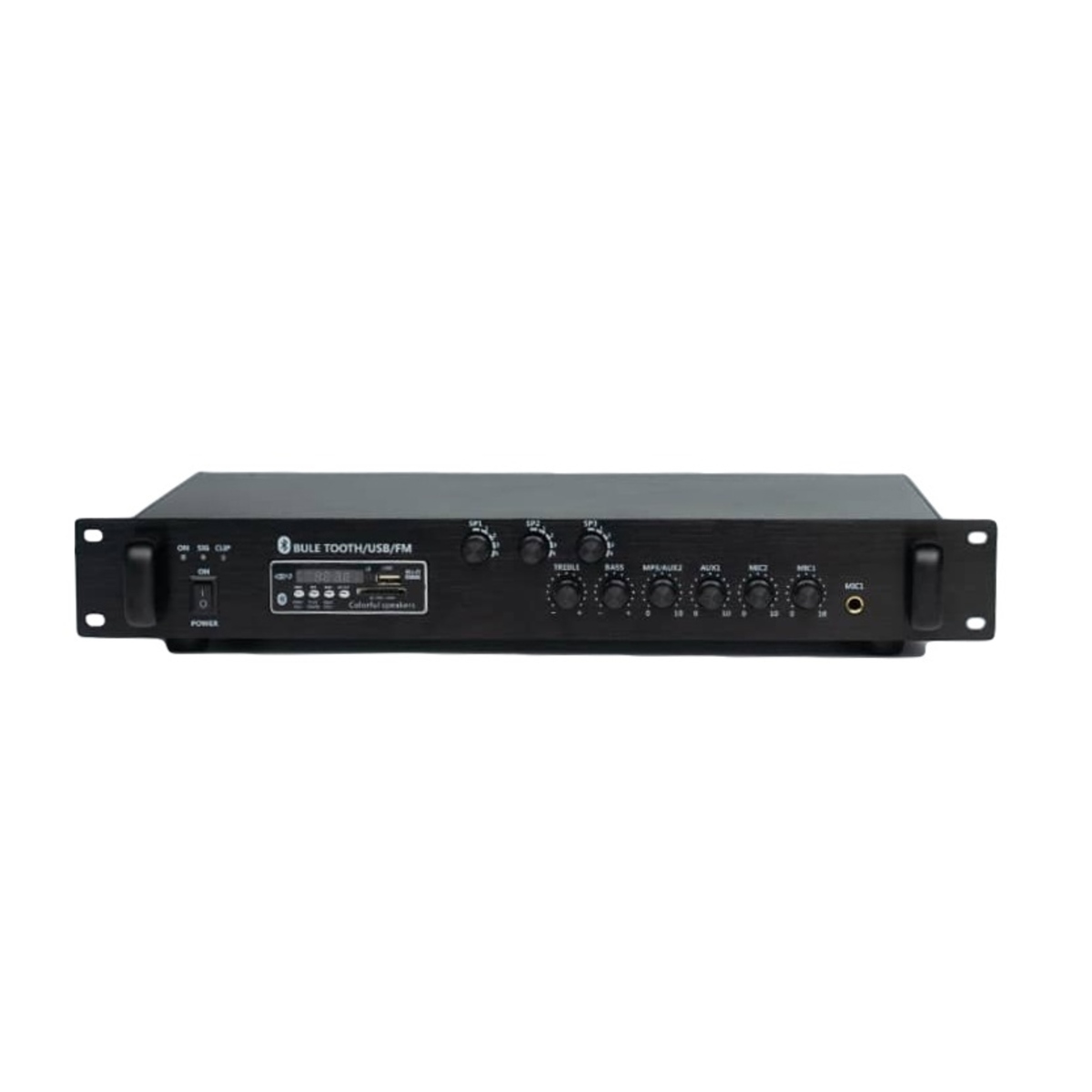 Усилитель Top Sound TPA-60, 60 Вт, USB, 2 zones, черный